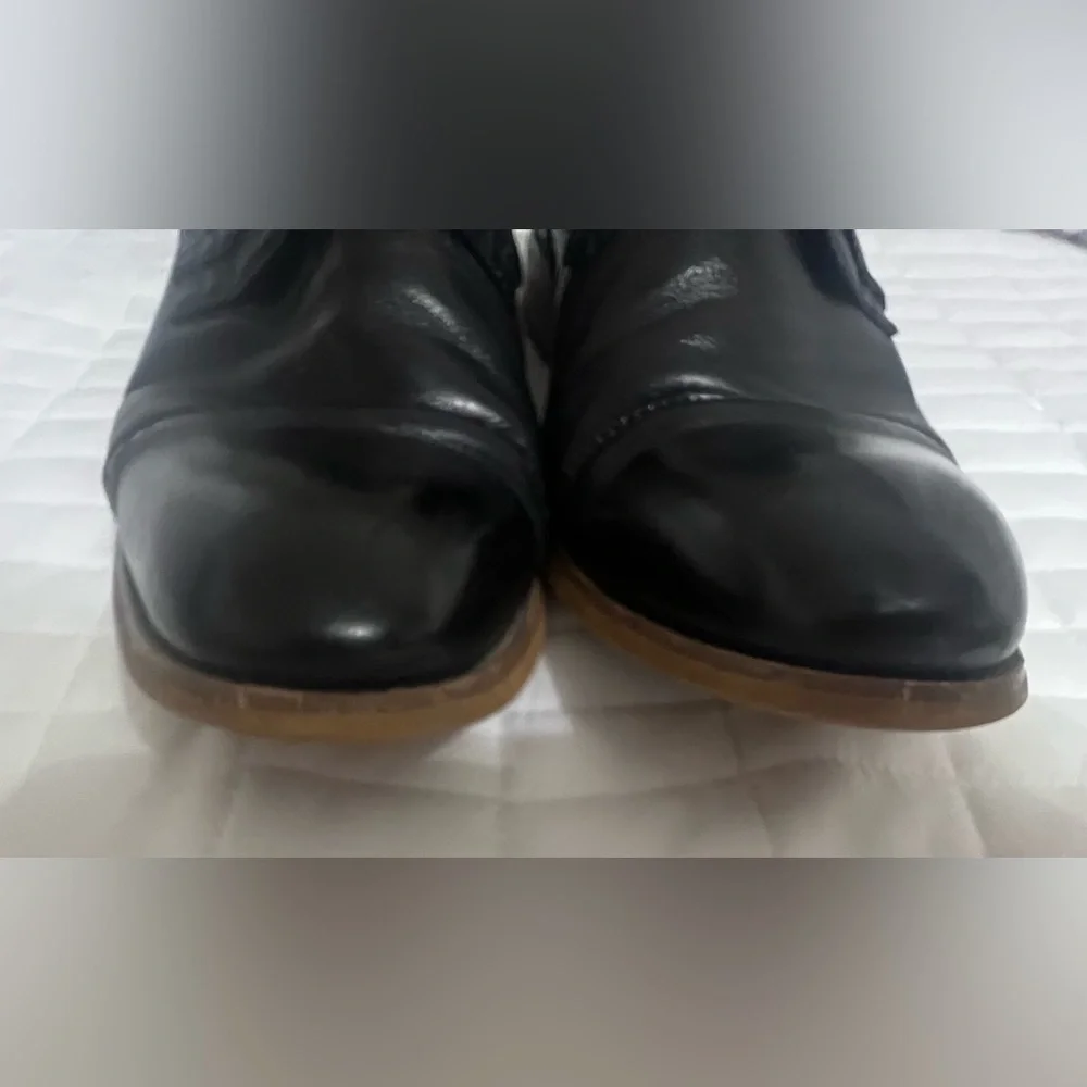 Stacy Adam Black Oxford Lace -Up Dress Shoe Size 9M